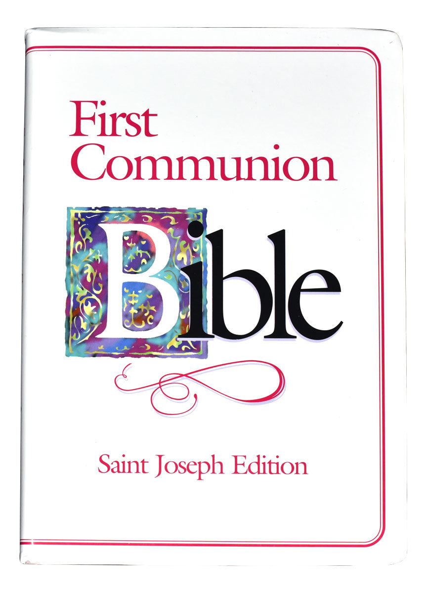 St. Joseph First Communion Bible (NABRE/girls)