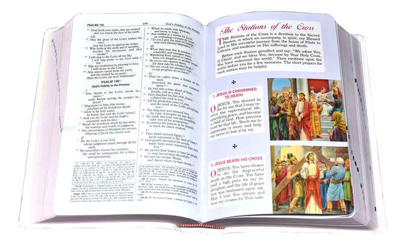 St. Joseph First Communion Bible (NABRE/girls)