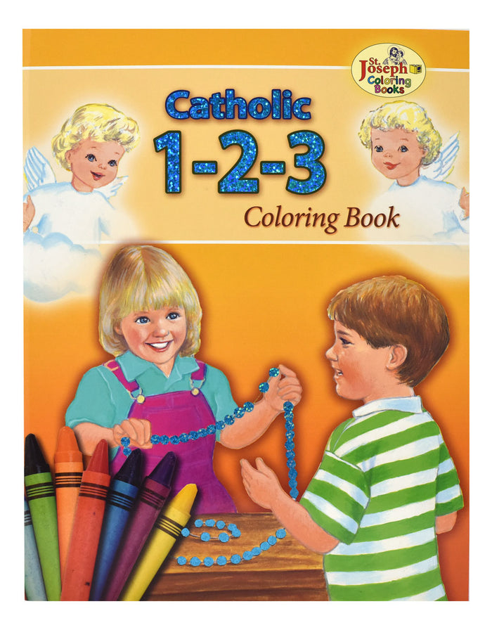 Catholic 1-2-3 Coloring Book