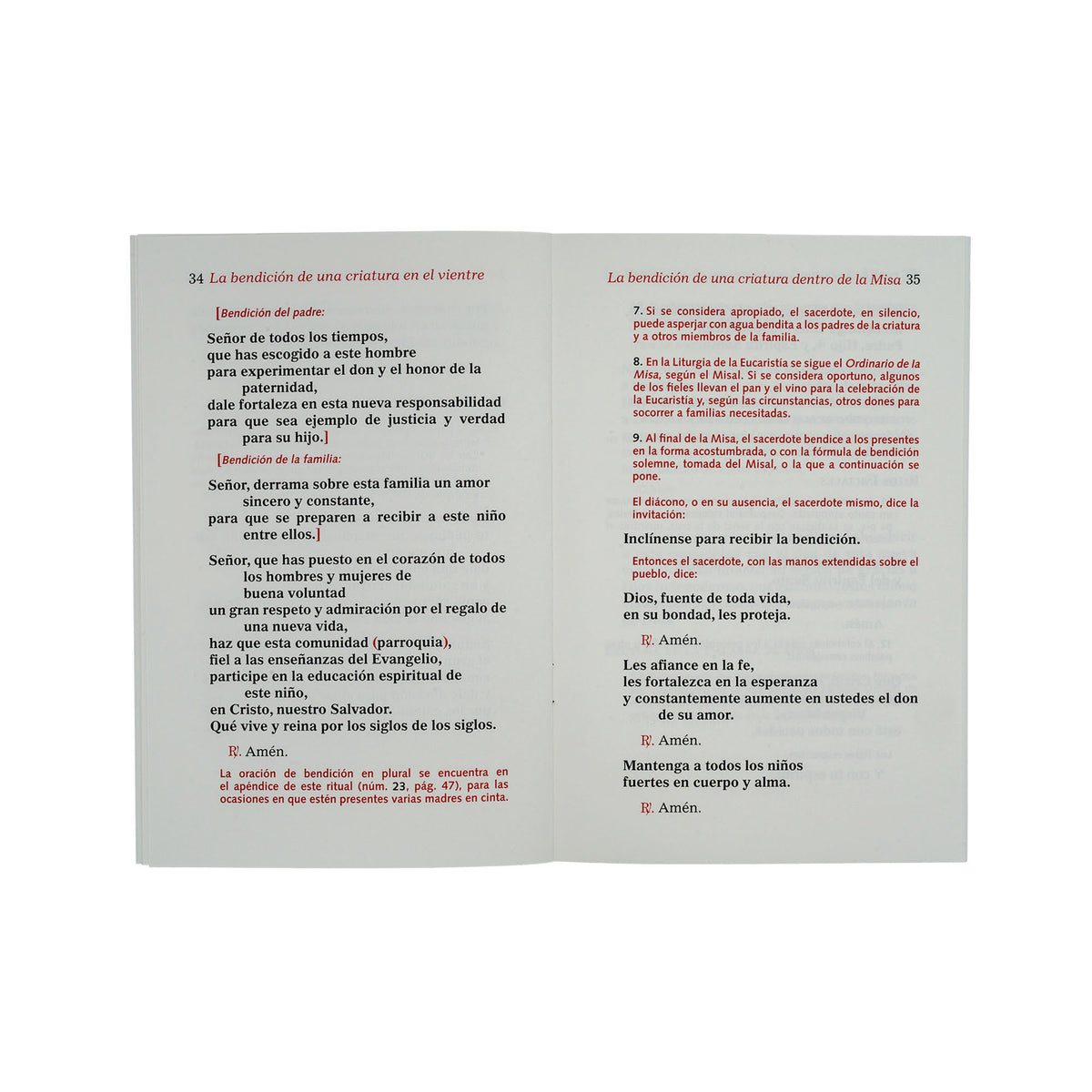 Rite for the Blessing of a Child in the Womb