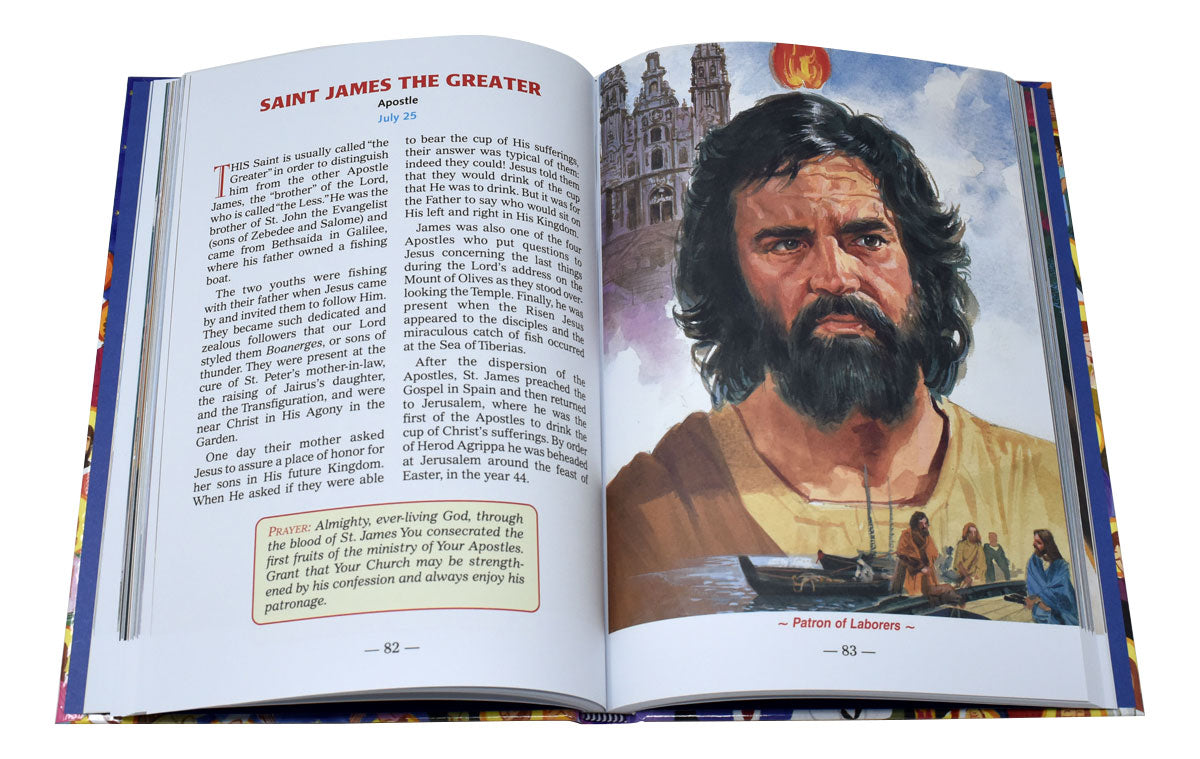 Illustrated Book Of Saints