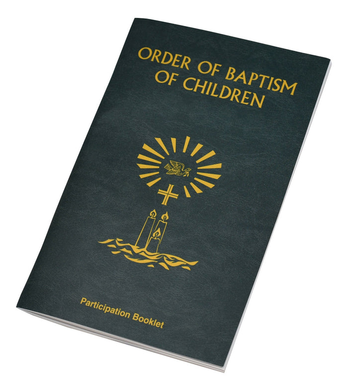 Order Of Baptism Of Children (Participation Booklet)