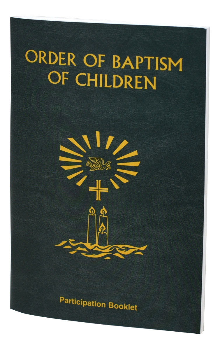 Order Of Baptism Of Children (Participation Booklet)