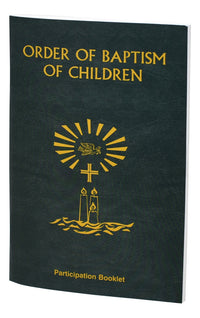 Order Of Baptism Of Children (Participation Booklet)