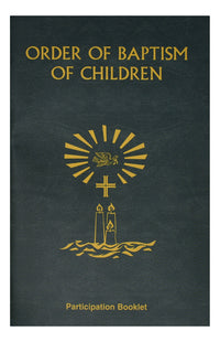 Order Of Baptism Of Children (Participation Booklet)