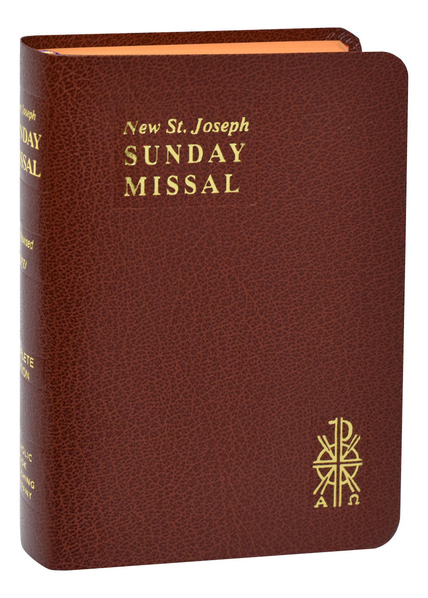 St. Joseph Sunday Missal Catholic Book Publishing