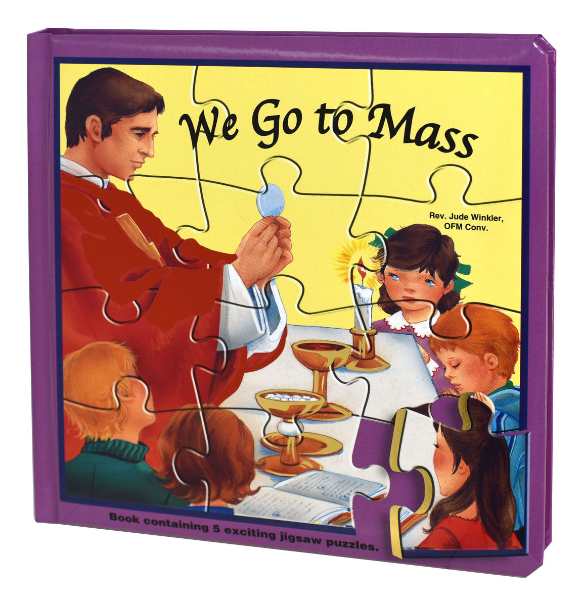 We Go To Mass (Puzzle Book)