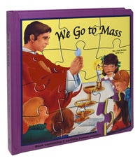 We Go To Mass (Puzzle Book)