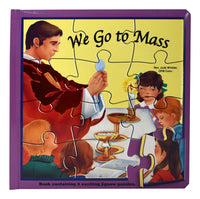 We Go To Mass (Puzzle Book)