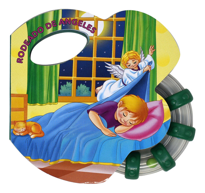 Rodeado De Angeles (Rattle Book)