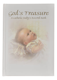 God's Treasure: A Catholic Baby's Record Book