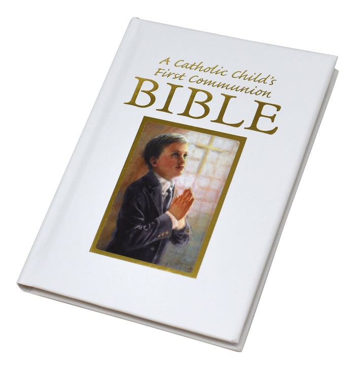 A Catholic Child's First Communion Bible-Blessings-Boy