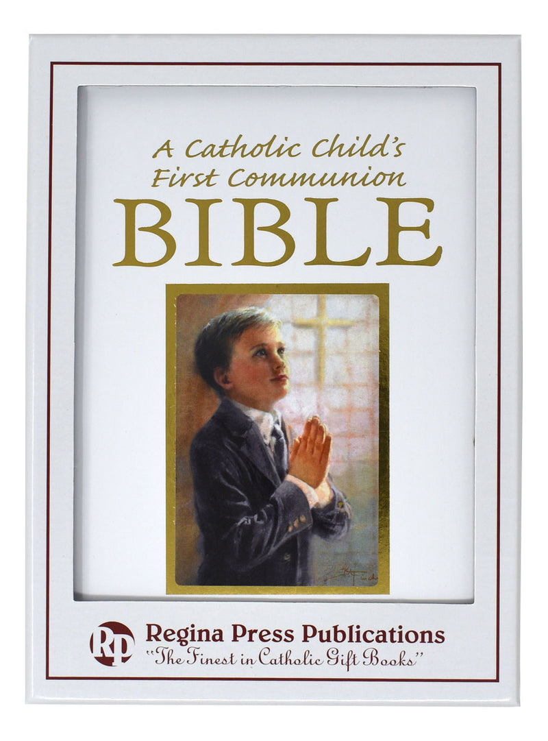 A Catholic Child's First Communion Bible-Blessings-Boy