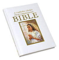 A Catholic Child's First Communion Bible-Blessings-Girl