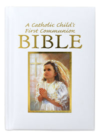 A Catholic Child's First Communion Bible-Blessings-Girl