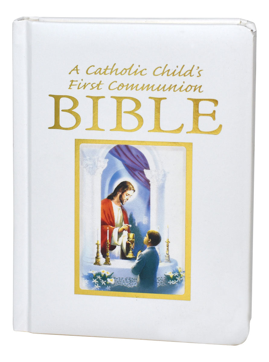 A Catholic Child's First Communion Bible-Traditions-Boy