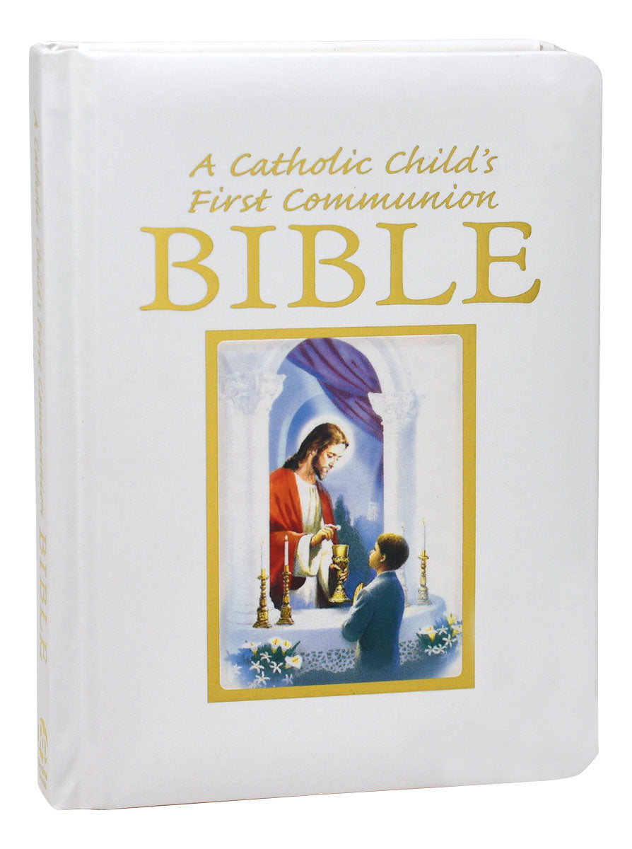 A Catholic Child's First Communion Bible-Traditions-Boy
