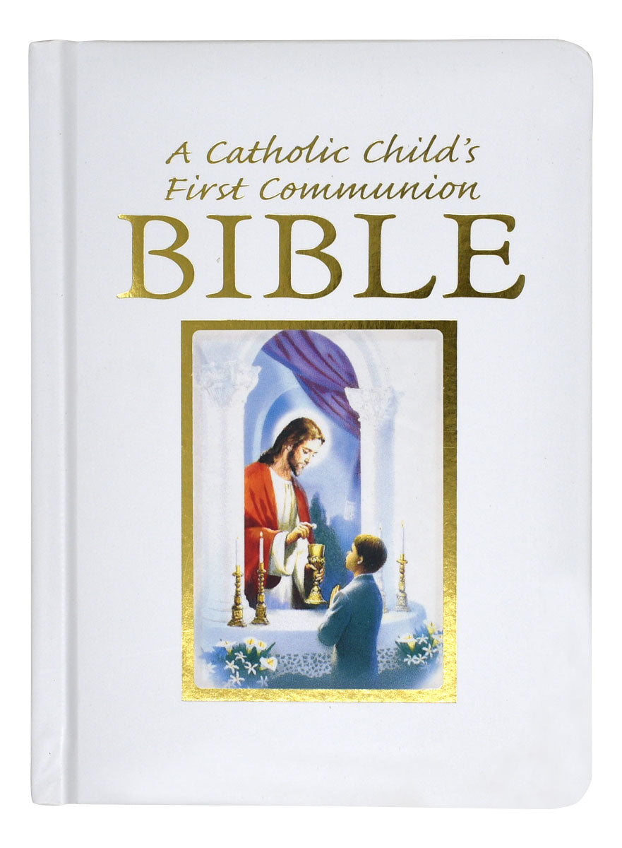 A Catholic Child's First Communion Bible-Traditions-Boy
