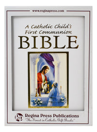 A Catholic Child's First Communion Bible-Traditions-Girl