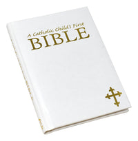 A Catholic Child's First Bible - White Gift Edition