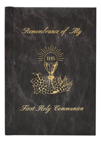 Remembrance Of My First Holy Communion-Boy-White Edges