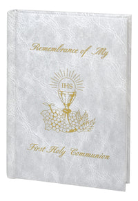 Remembrance Of My First Holy Communion-Girl-White Edges