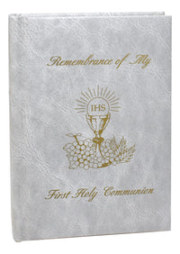Remembrance Of My First Holy Communion-Girl-White Edges