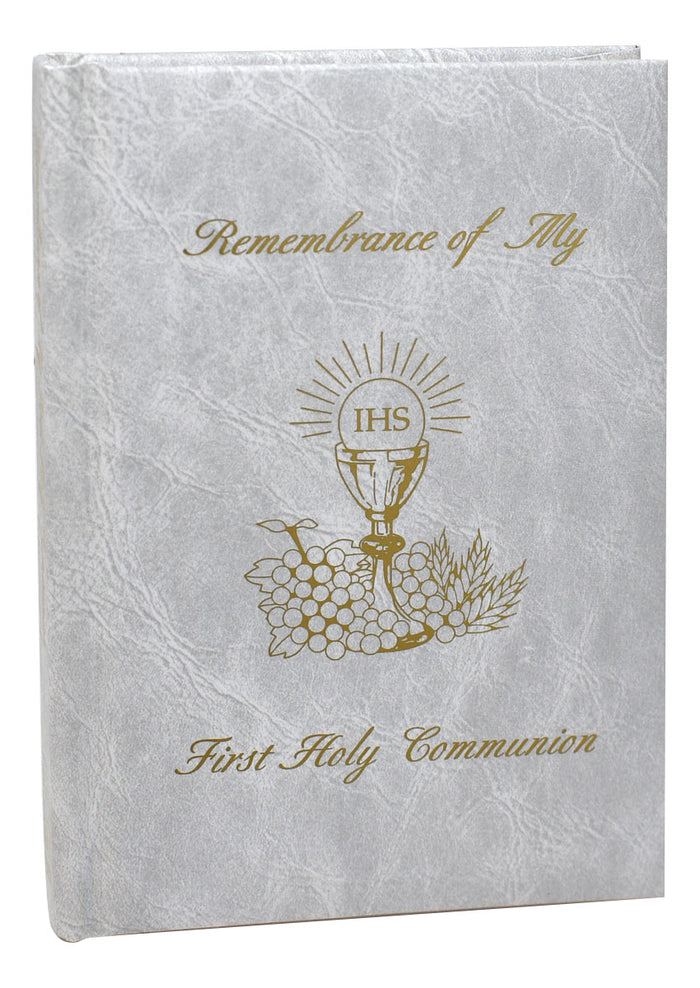 Remembrance Of My First Holy Communion-Girl-White Edges