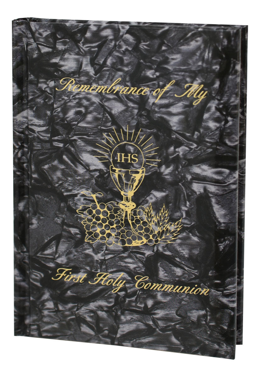 Remembrance Of My First Holy Communion-Boy-Black Pearl