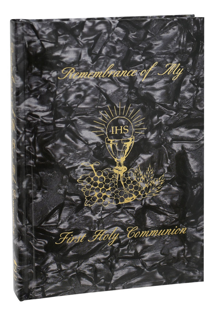 Remembrance Of My First Holy Communion-Boy-Black Pearl