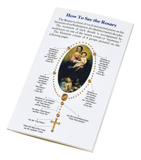 How To Say The Rosary Pamphlet