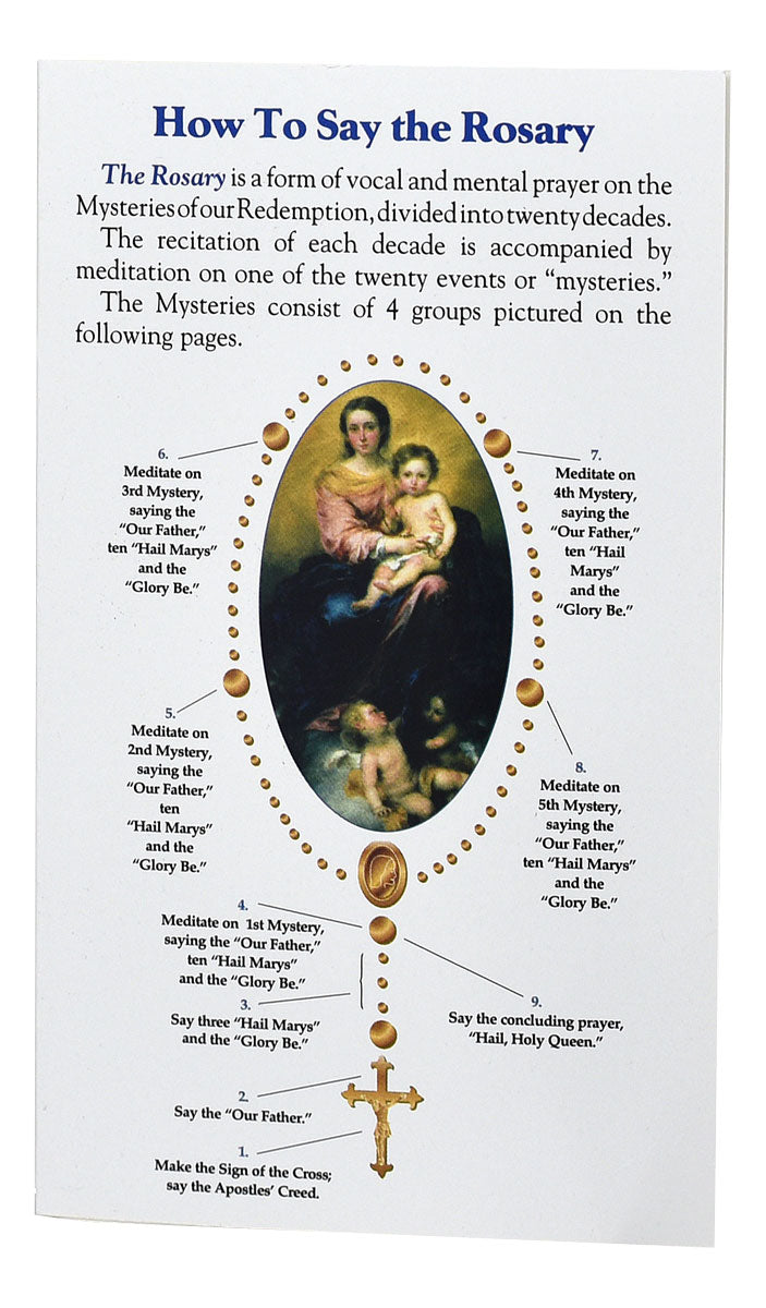How To Say The Rosary Pamphlet