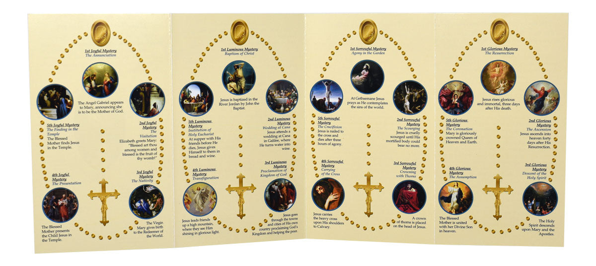 How To Say The Rosary Pamphlet
