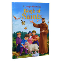 St. Joseph Illustrated Book of Saints and New Catholic Children’s Bible Bundle
