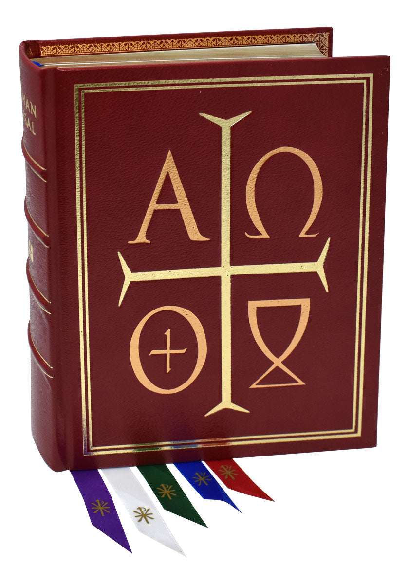 ミサ典礼書 MISSAL Jérusalem Bethléem 木製装丁 仏語 Roman Missal, 3rd Edition | Chapel Leather | 25/13