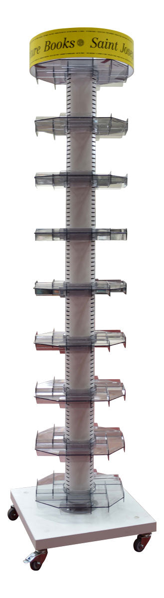 Eight Tier Book Rack – Catholic Book Publishing