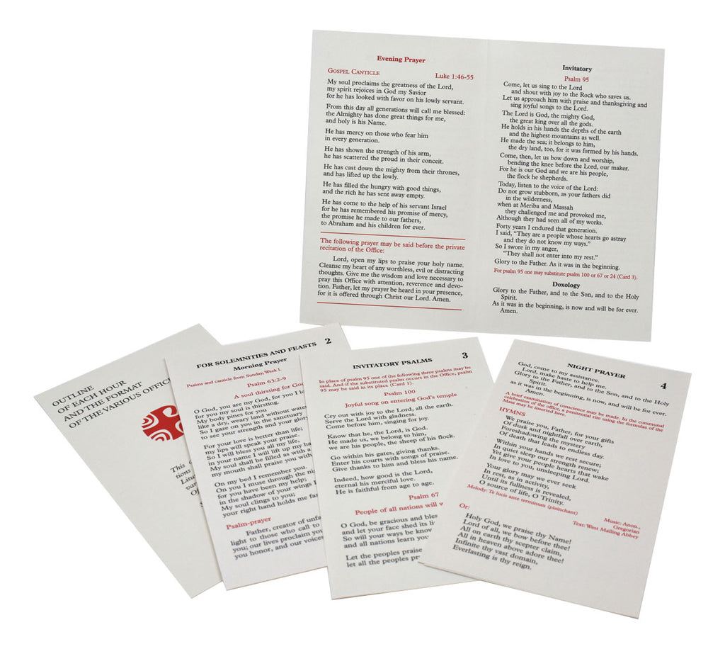 Inserts (Liturgy Of The Hours) – Catholic Book Publishing