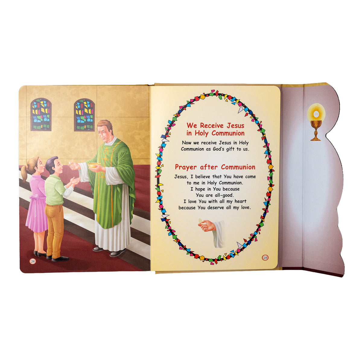 A Child's First Mass Book  Carry Along Board Book
