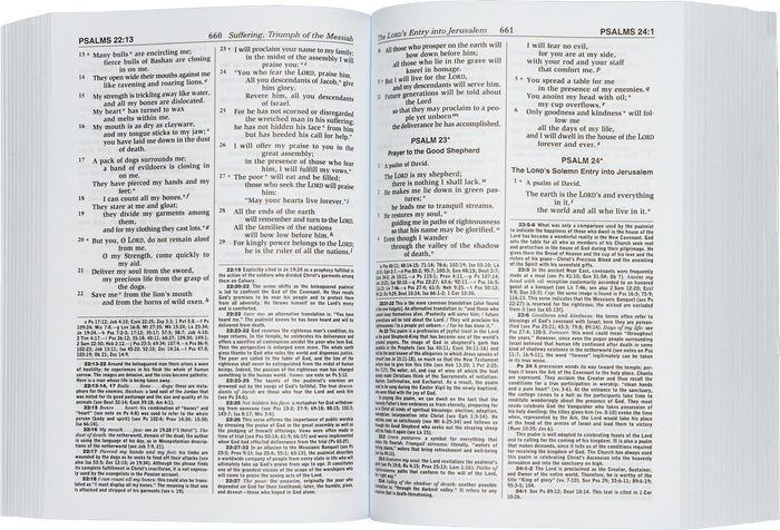 St. Joseph New Catholic Bible - Compact Size Study Edition