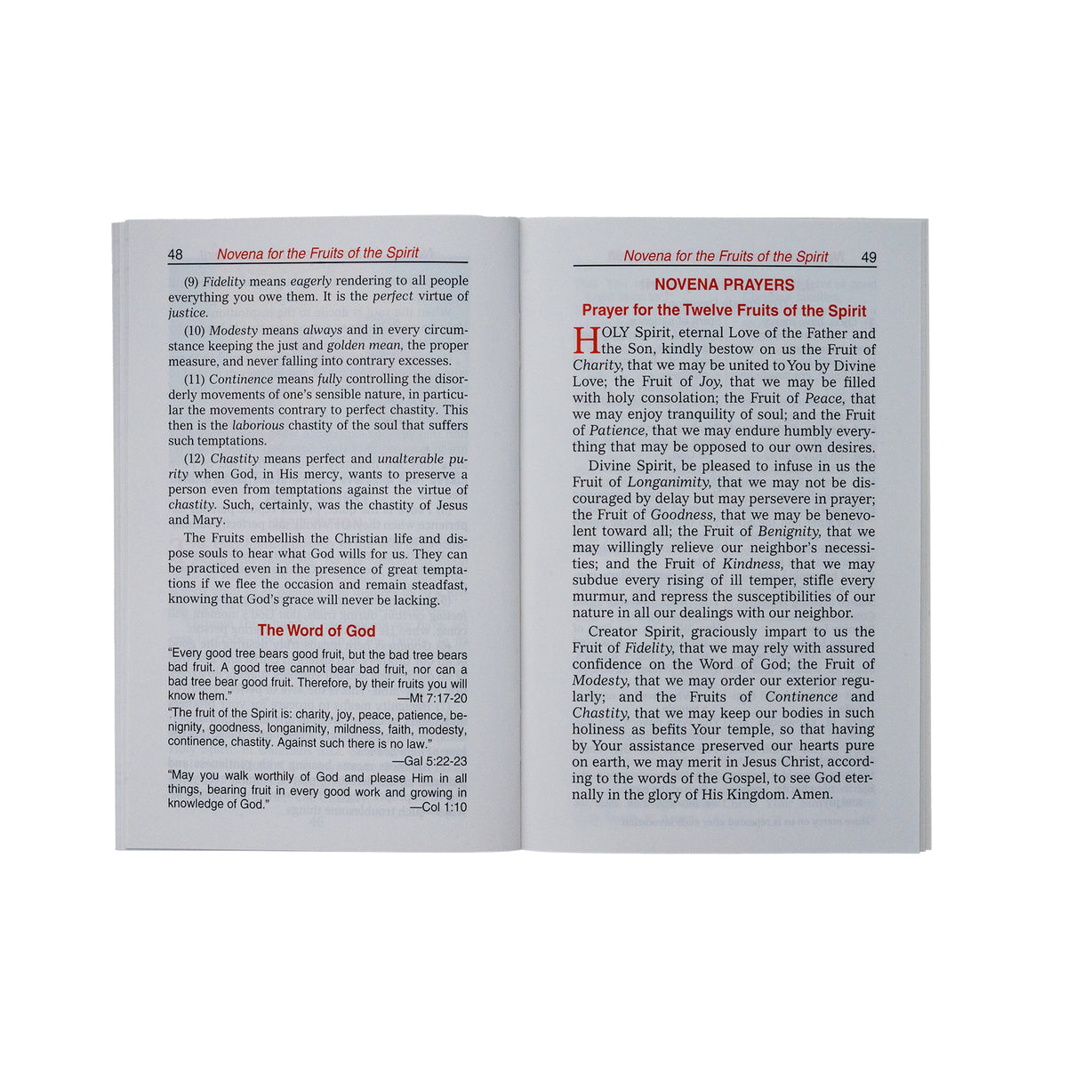 Favorite Novenas To The Holy Spirit