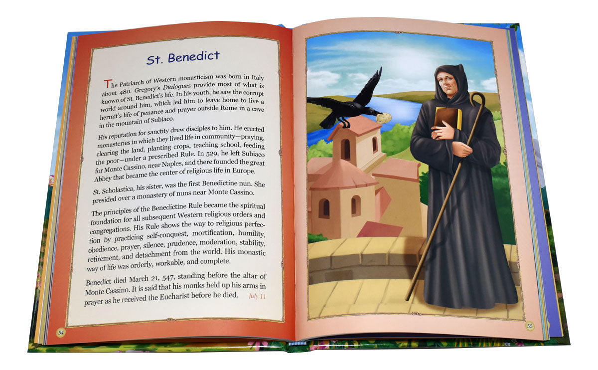 St. Joseph Illustrated Book Of Saints