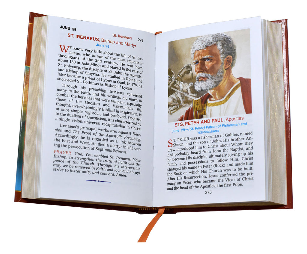 Illustrated Lives Of The Saints – Catholic Book Publishing