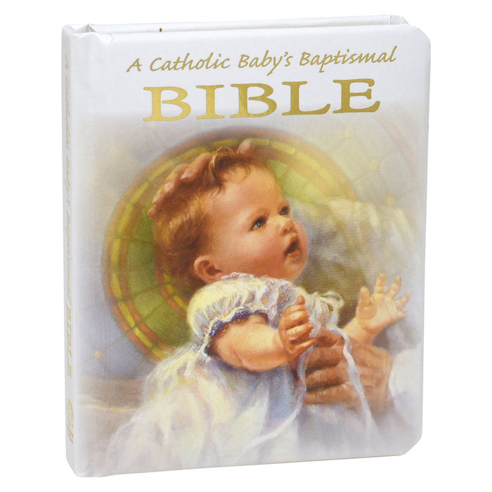 A Catholic Baby's Baptismal Bible