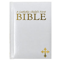 A Catholic Child's First Bible - White Gift Edition