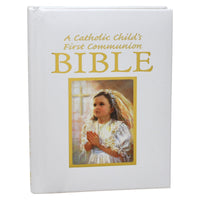 A Catholic Child's First Communion Bible-Blessings-Girl