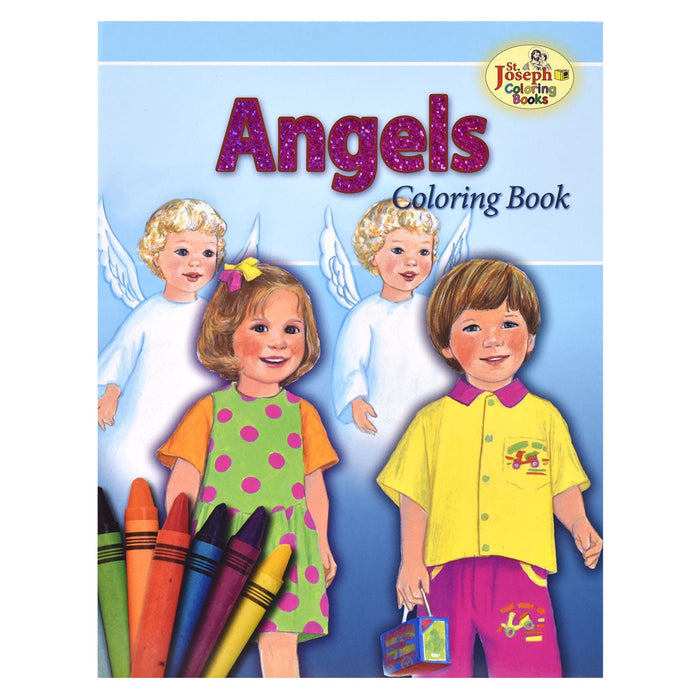 Angels Coloring Book