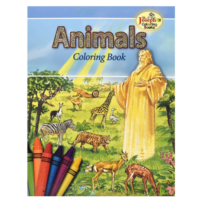 Animals Of The Bible Coloring Book