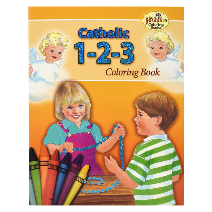 Catholic 1-2-3 Coloring Book