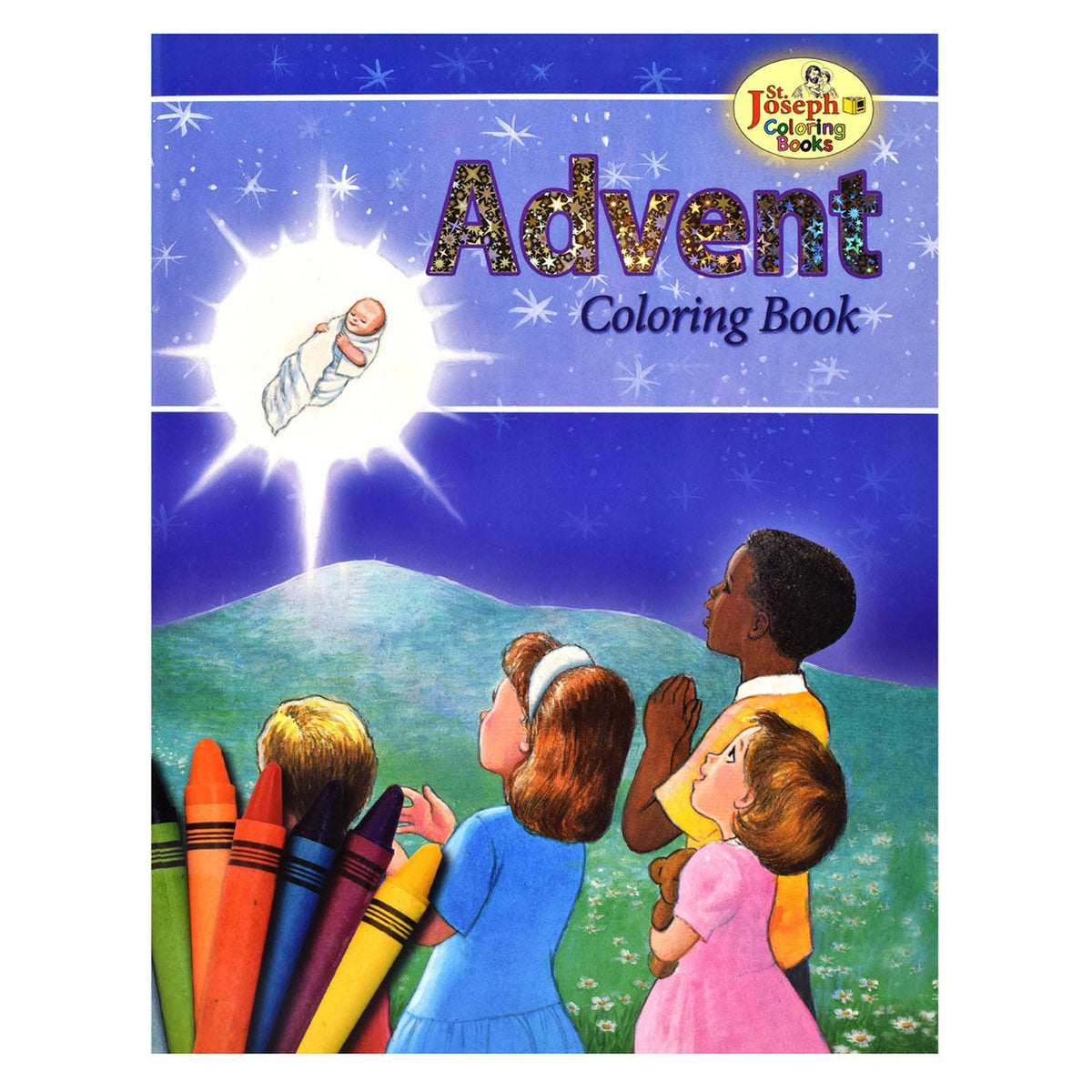 Coloring Book About Advent