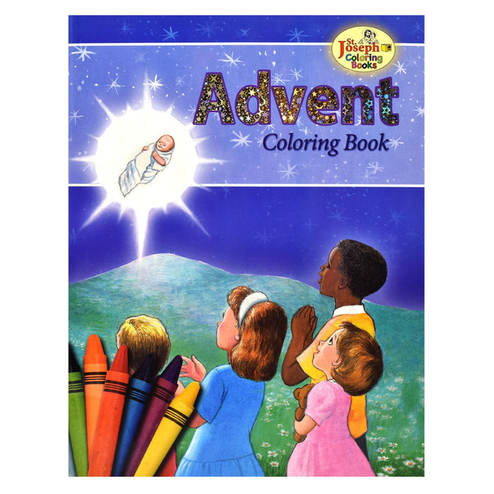 Coloring Book About Advent